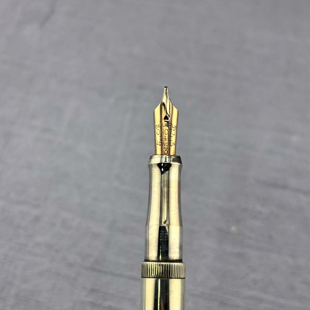 Onoto - Delarue London Sterling Silver 925 British Hallmarks - Fountain Pen