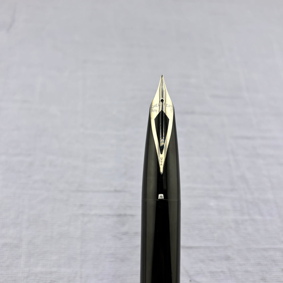 SHEAFFER Pen For Men (PFM I) Black - Palladium Silver Nib - Snorkel Filling System Fountain Pen