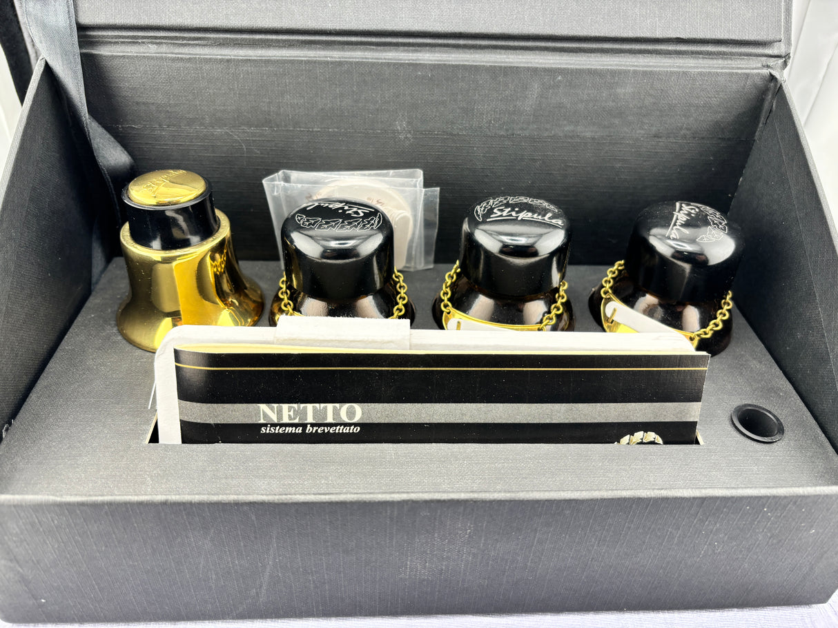 STIPULA SET OF 4 INKWELL TESTERS - VERY UNUSUAL