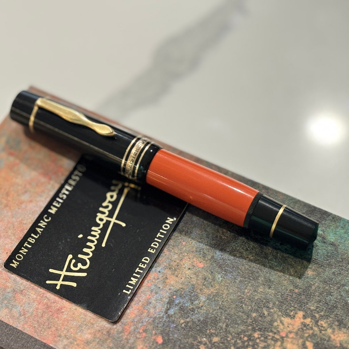 Montblanc Ernest Hemingway Limited Edition Fountain Pen - Fine 18kt Gold Nib
