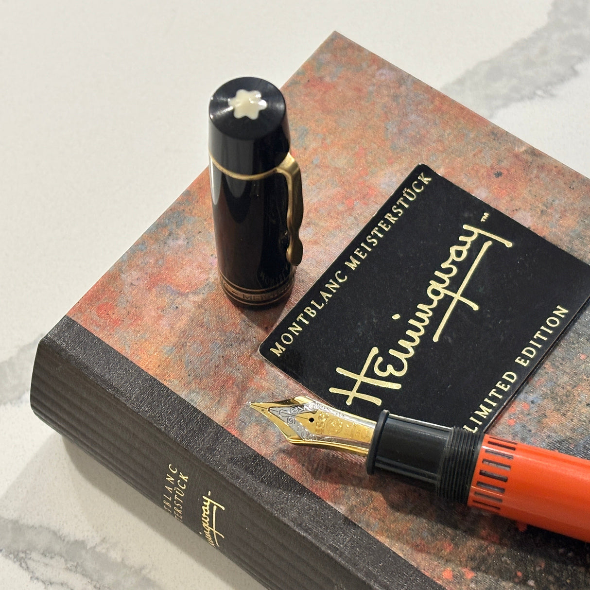 Montblanc Ernest Hemingway Limited Edition Fountain Pen - Fine 18kt Gold Nib