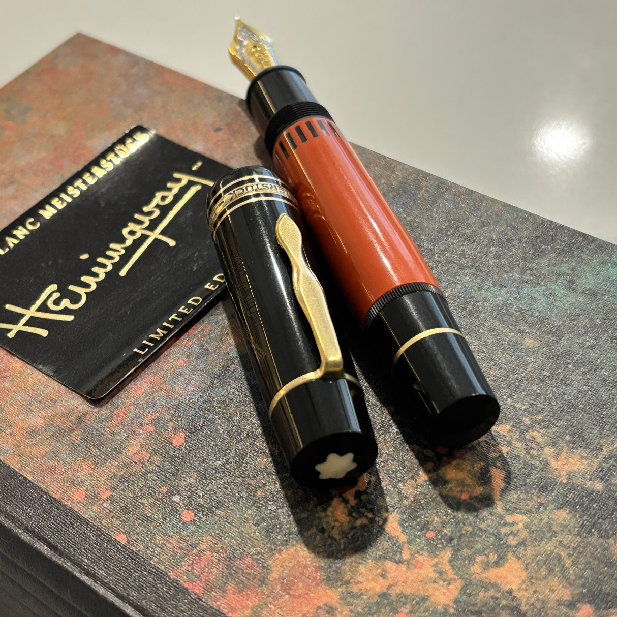 Montblanc Ernest Hemingway Limited Edition Fountain Pen - Fine 18kt Gold Nib