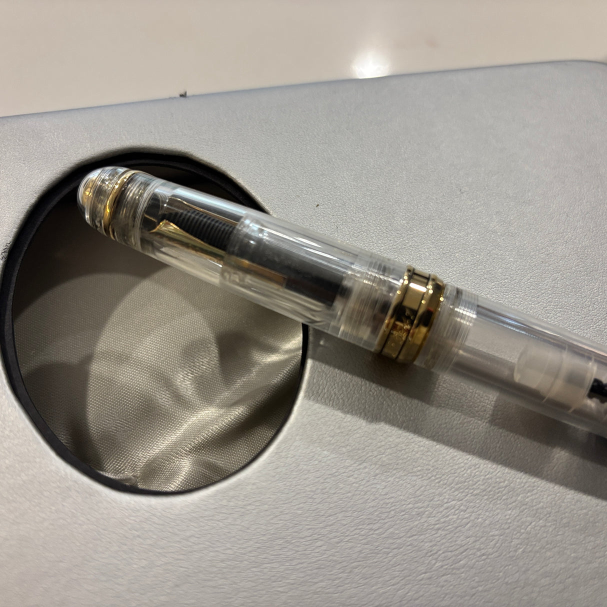 Aurora 88 Demonstrator Fountain Pen Limited Edition - Broad 18kt Gold Nib