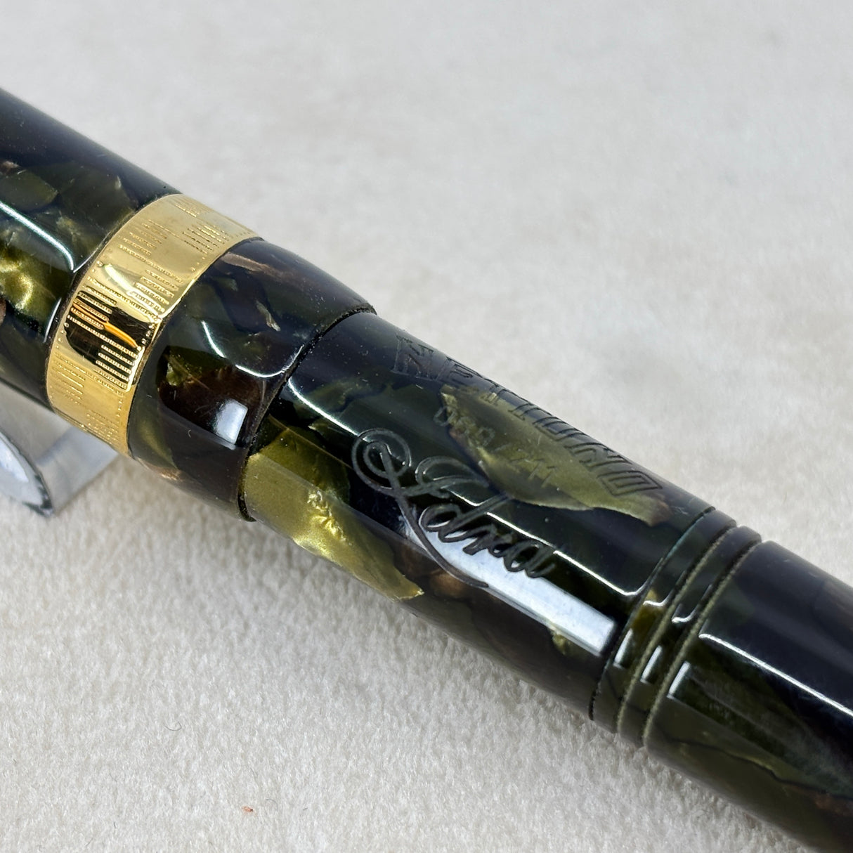 Nettuno 1911 IDRA Rollerball Green Marbled Celluloid Limited Edition