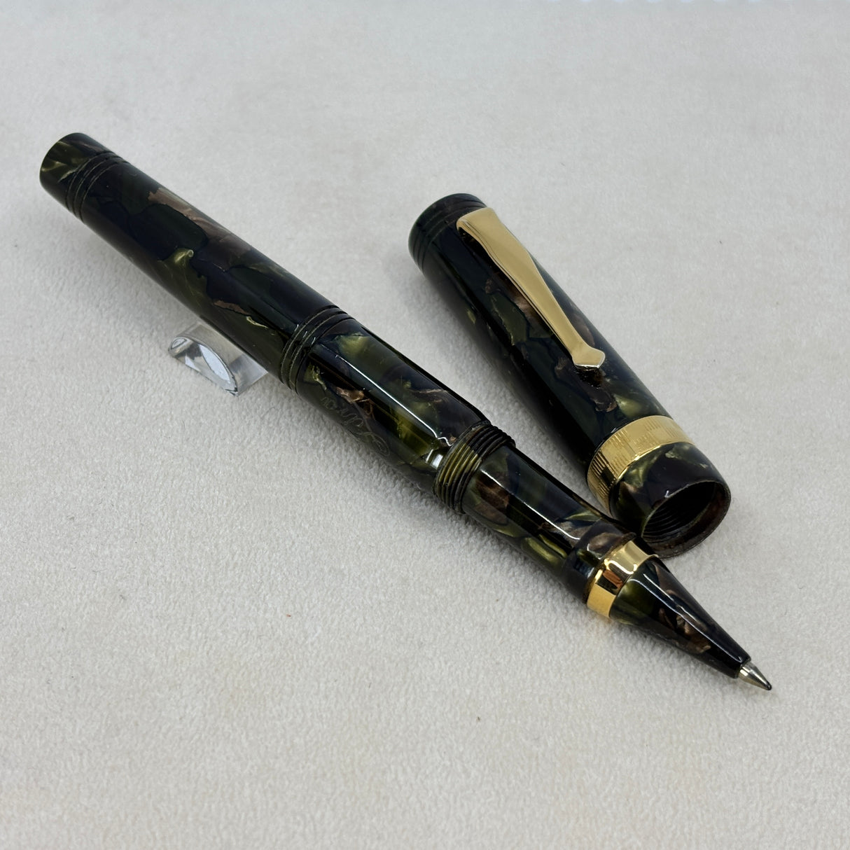 Nettuno 1911 IDRA Rollerball Green Marbled Celluloid Limited Edition