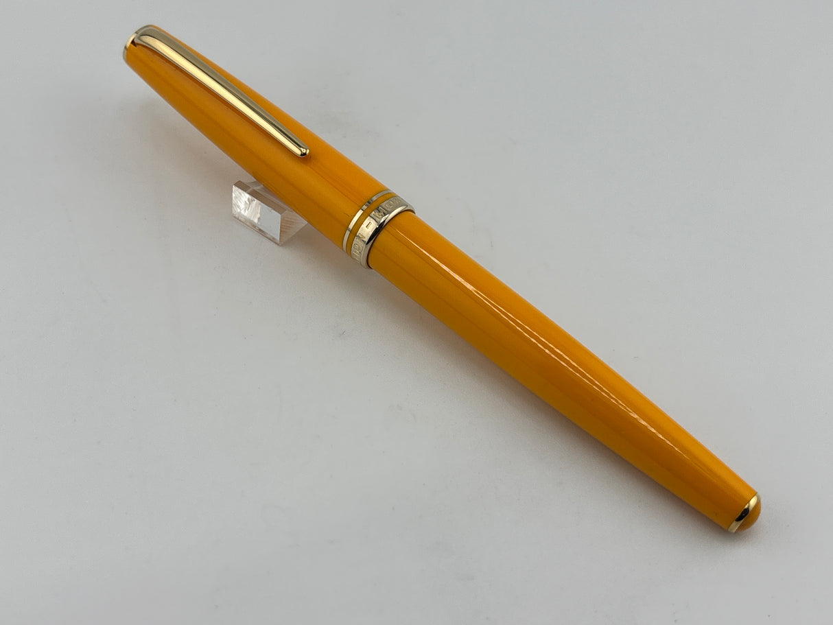 Montblanc Generation Yellow Rollerball - (The Pen may appear Light Orange!)