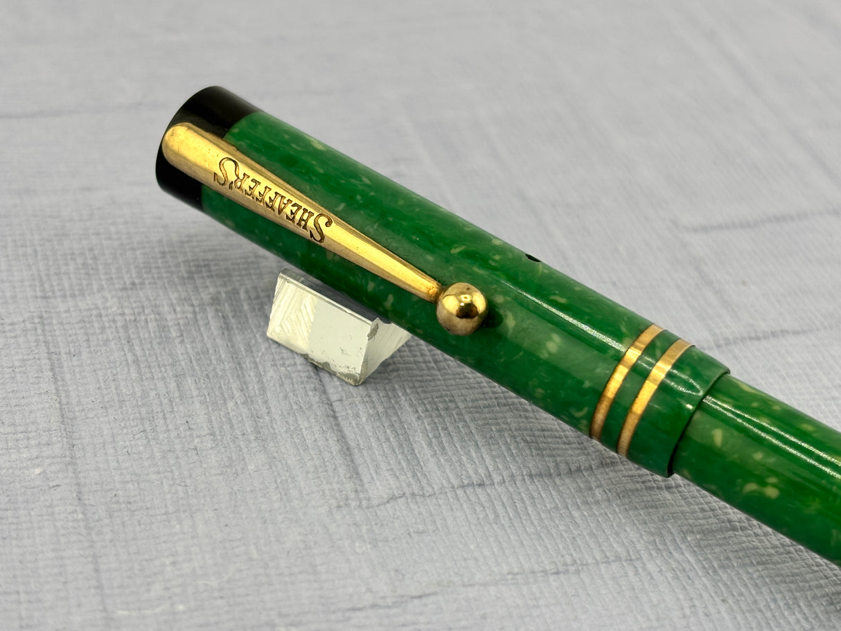 Sheaffer’s 5-30 Flat Top Green Jade - Fountain Pen