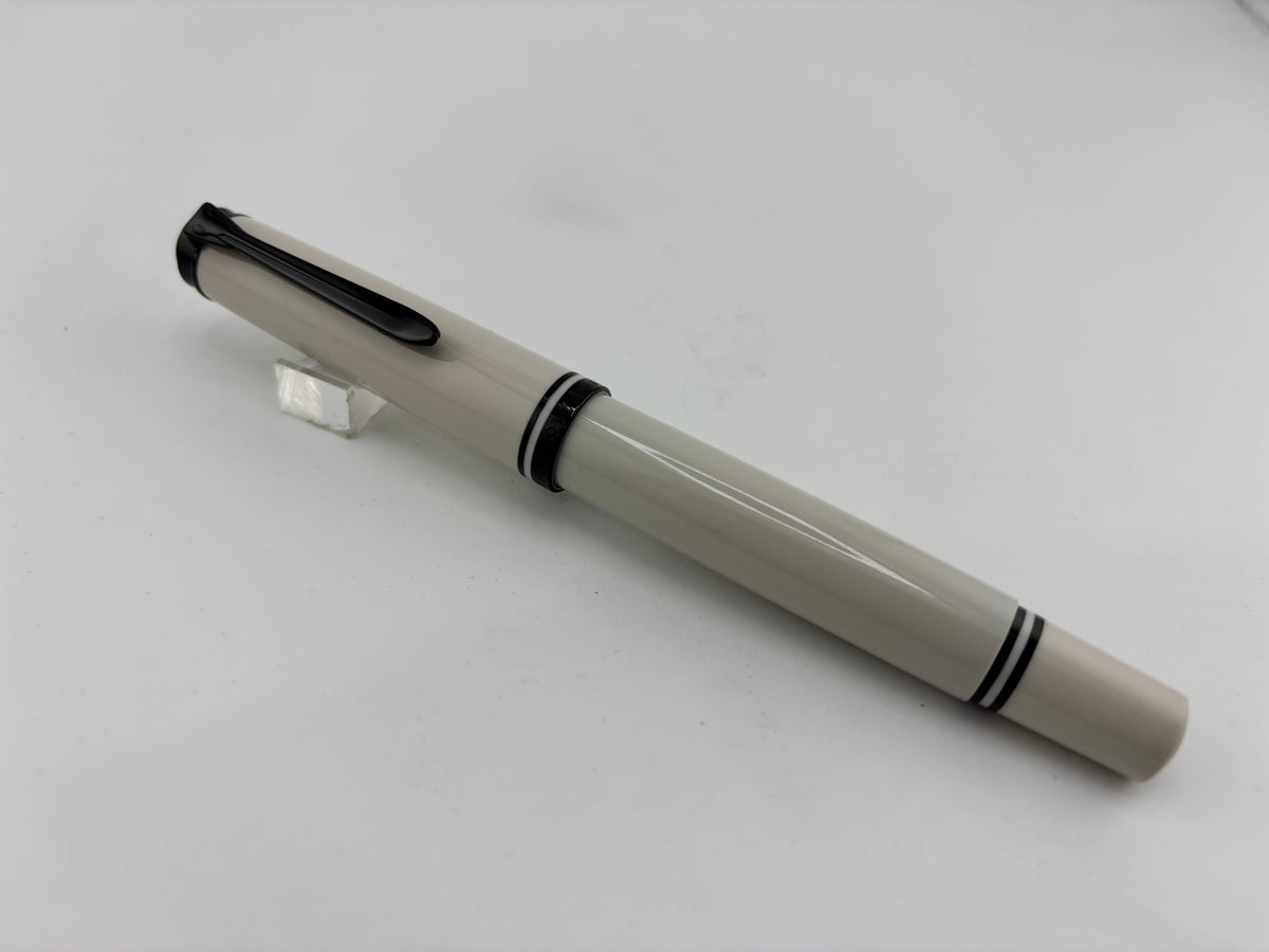 Pelikan Special Edition M670 Warm Grey Fountain Pen - Medium 14kt Gold Nib