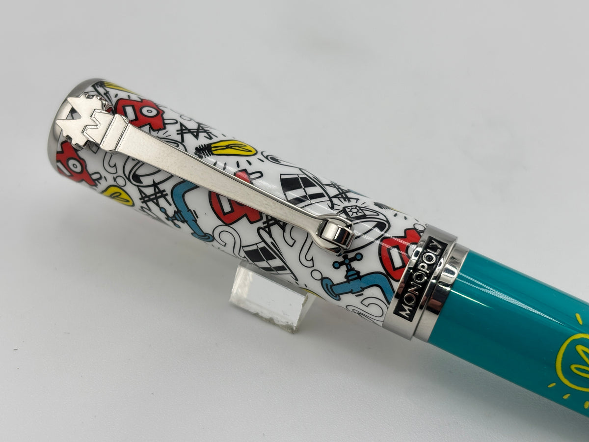 Montegrappa Monopoly "Genius" Edition Fountain Pen - Medium Stainless Steel Nib
