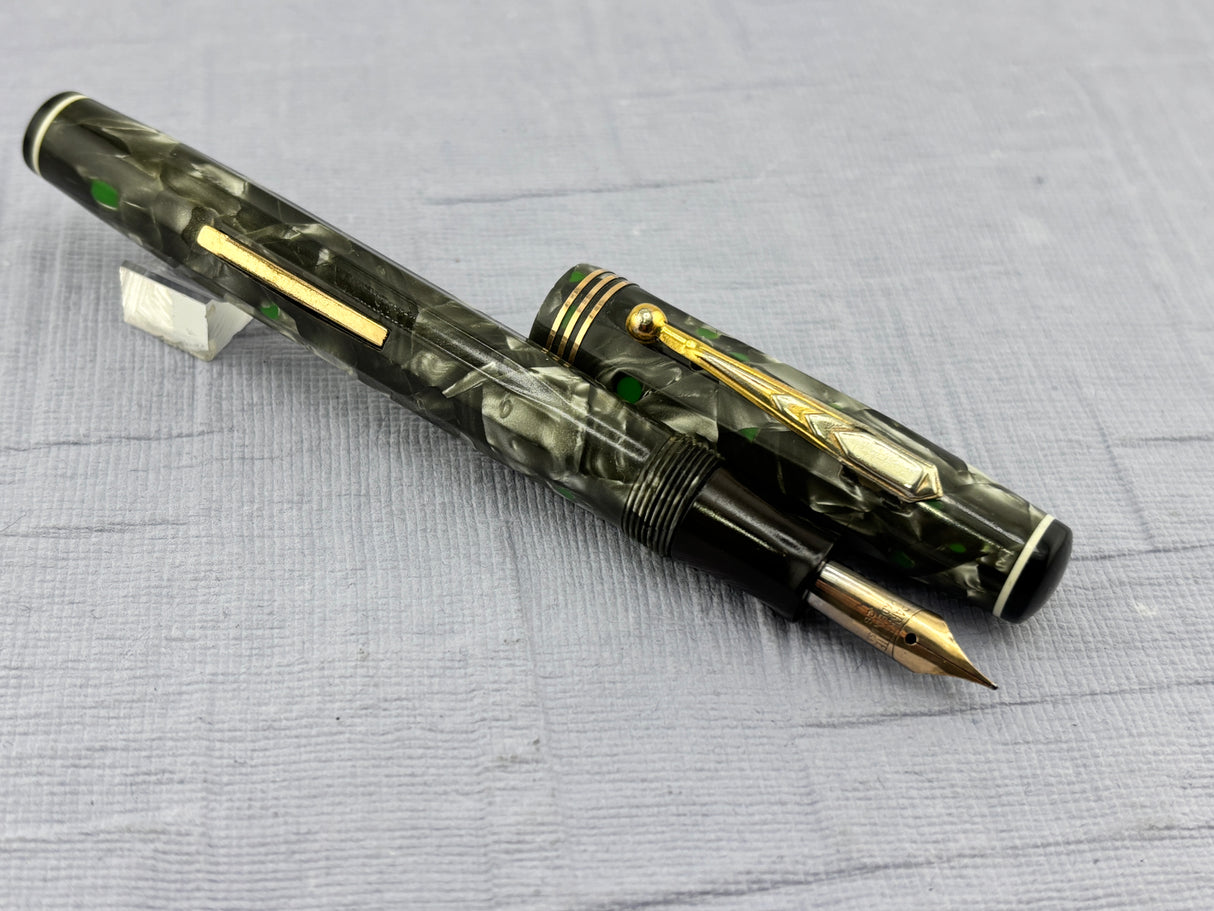 Parker Parkette Deluxe Grey Marble - Fountain Pen