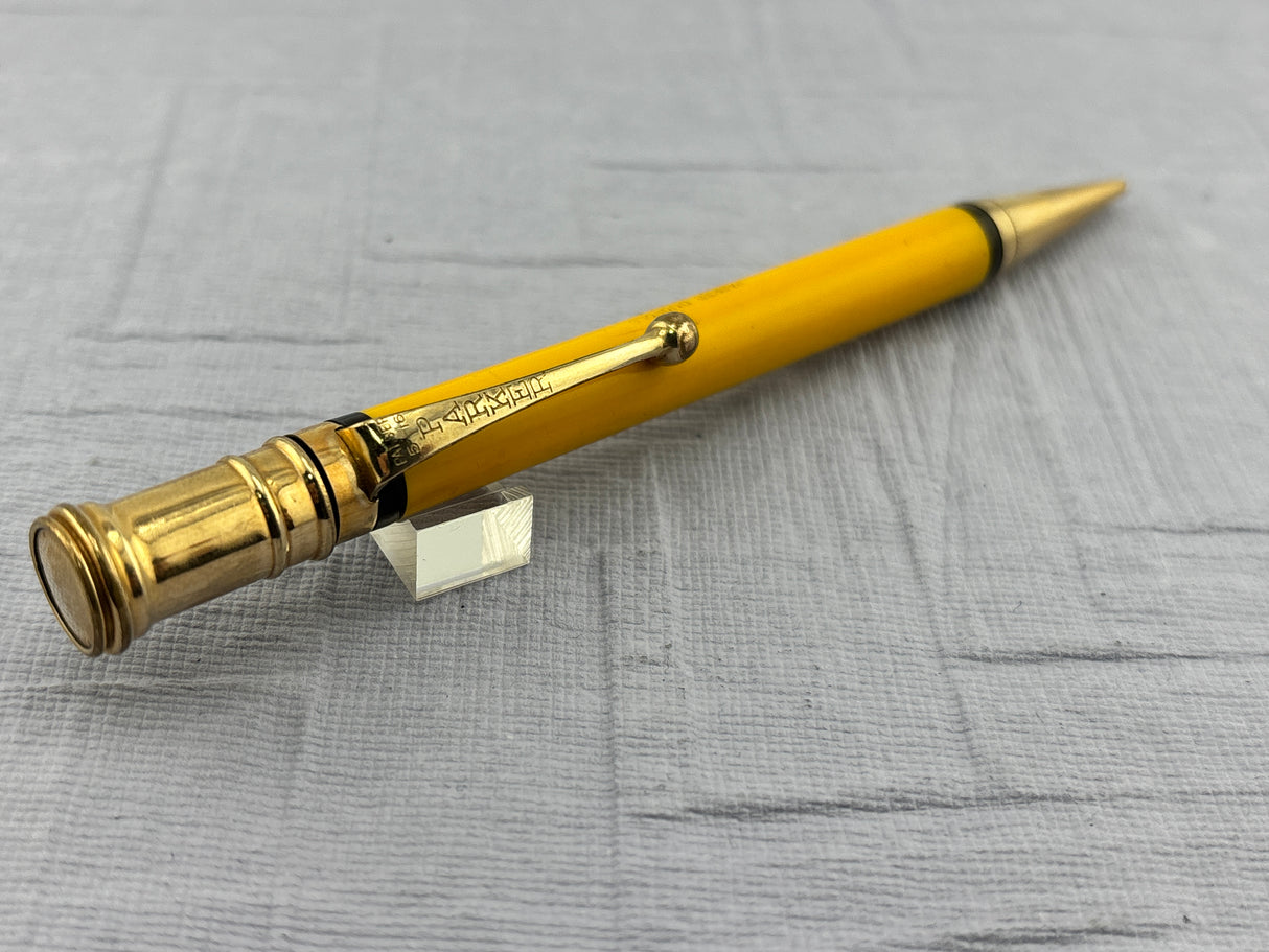 Parker Duofold Pencil Mandarin Yellow - Mechanical Pencil