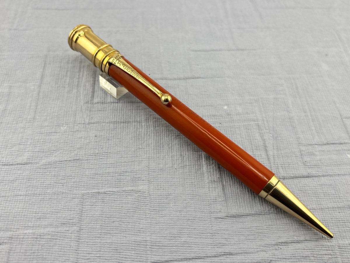 Parker Duofold Senior Orange Pencil - Mechanical Pencil