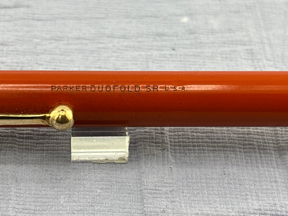 Parker Duofold Senior Orange Pencil - Mechanical Pencil