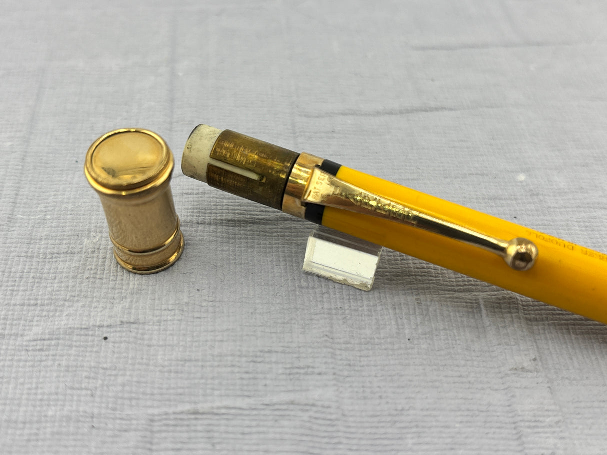 Parker Duofold Pencil Mandarin Yellow - Mechanical Pencil