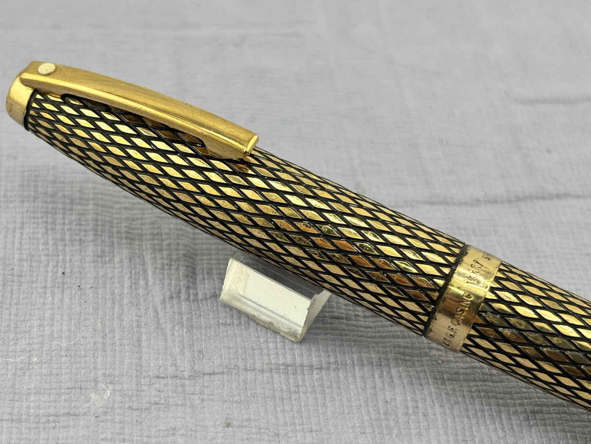 Sheaffer’s Imperial crossed lines 14K Gold Filled - Fountain Pen