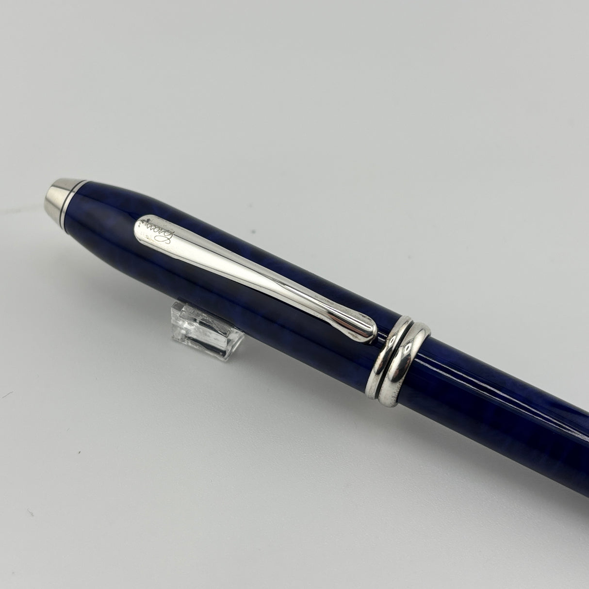 Cross Townsend Cyber Marbled Blue Selectip Rollerball - Made in USA
