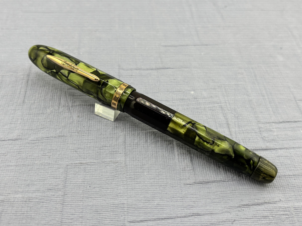 Conklin Nozac Green Celluloid - Fountain Pen