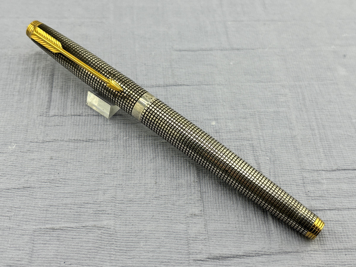 Parker 75 Sterling Silver 925" cisele - Fountain Pen
