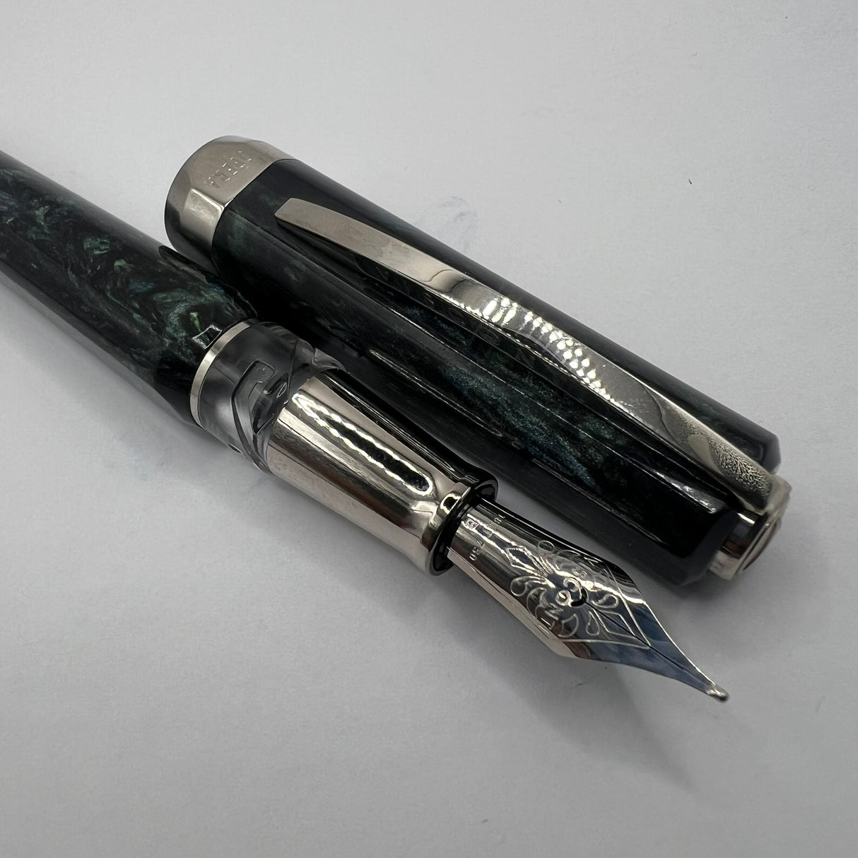 Visconti Oversized Opera Master Essence Stargazer Limited Edition Fountain Pen - Broad 18kt Gold Nib - LE# 74/88