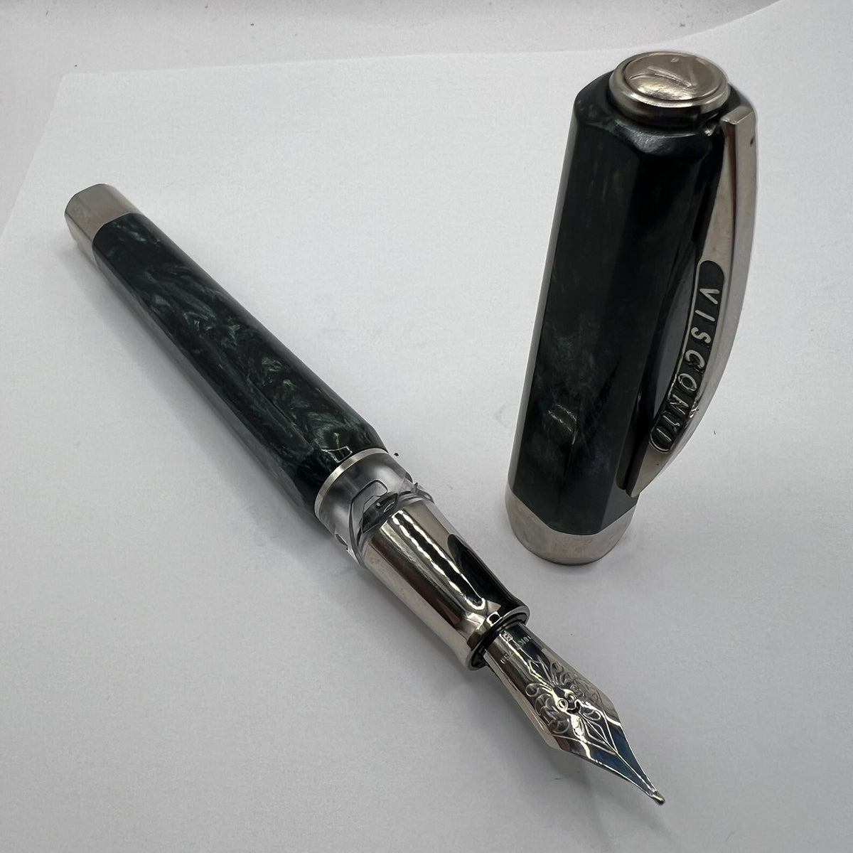 Visconti Oversized Opera Master Essence Stargazer Limited Edition Fountain Pen - Broad 18kt Gold Nib - LE# 74/88