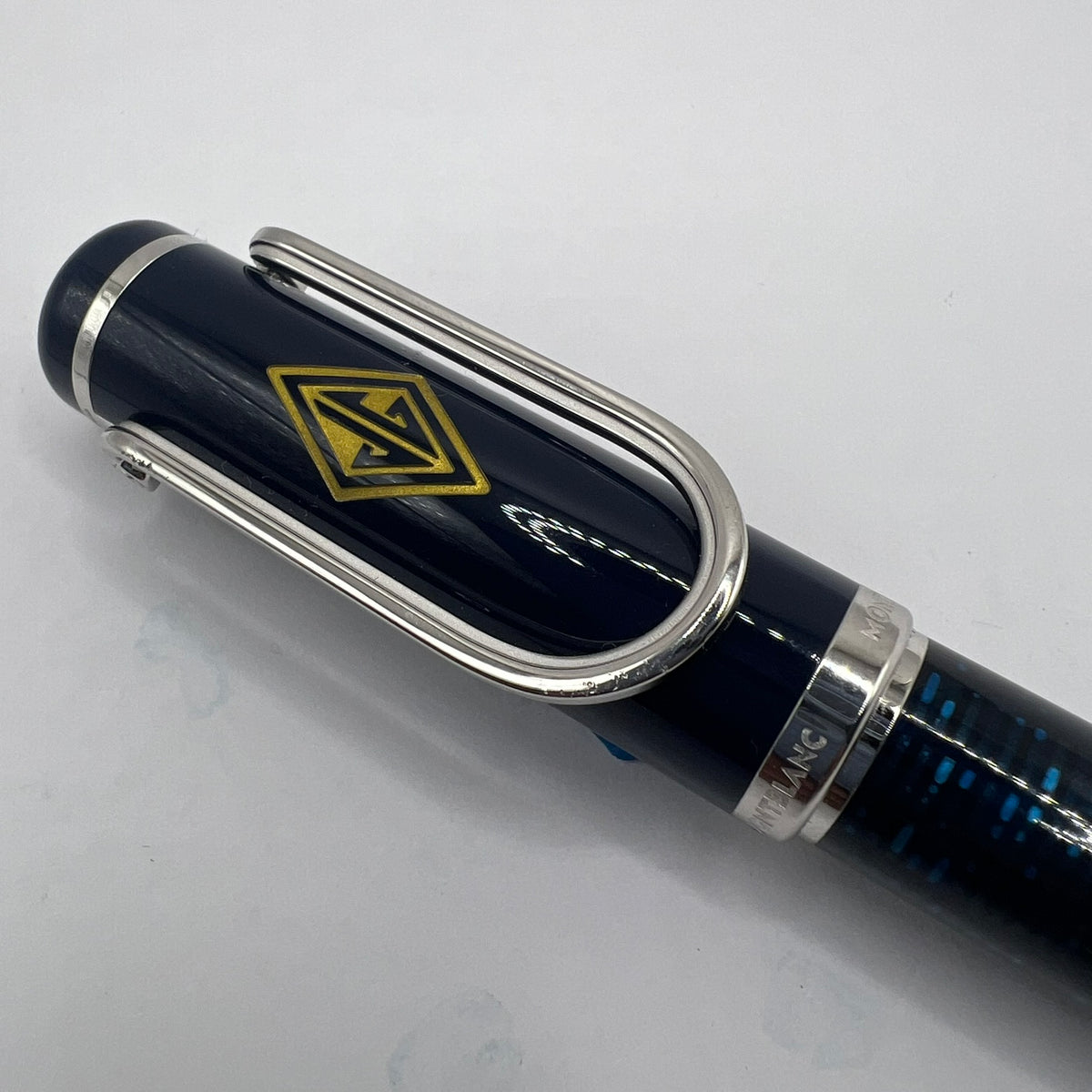 Montblanc Great Characters Homage to "The Great Gatsby" Special Edition Blue Pearl Ballpoint Pen