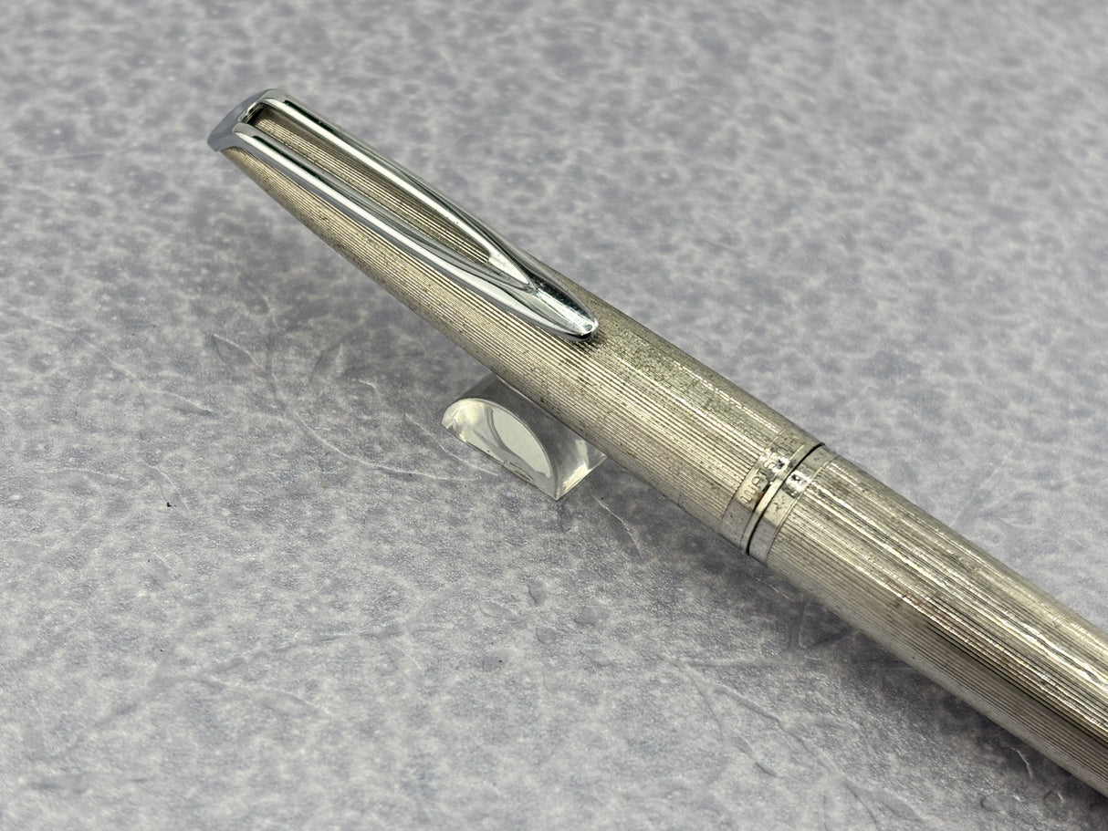 Waterman CF Silver plated Milleraies - New converter included - Fountain Pen