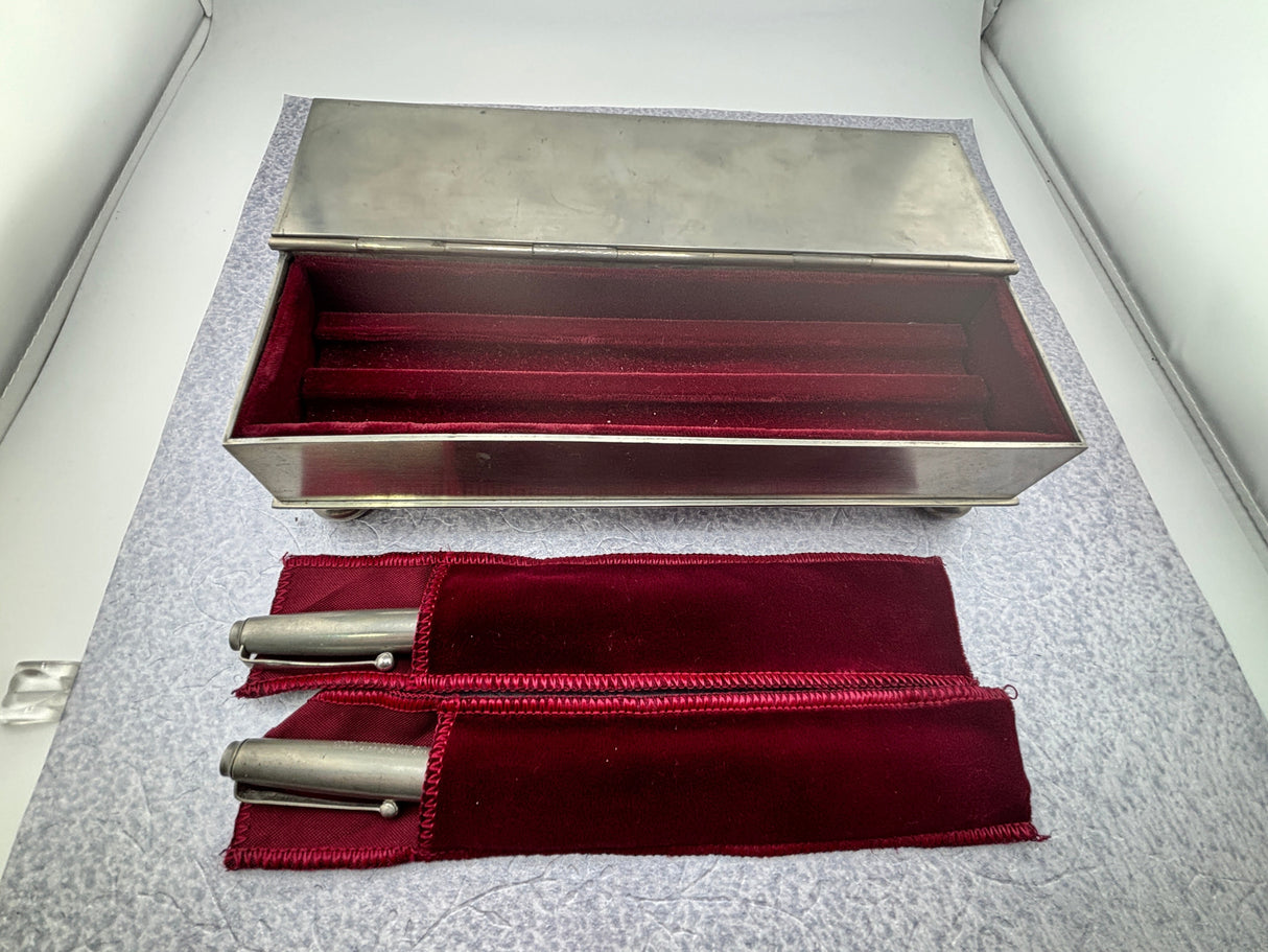 PARKER 75 Americana Pewter Set Bicentenial - Wonderful set in new condition and all complete of accessories