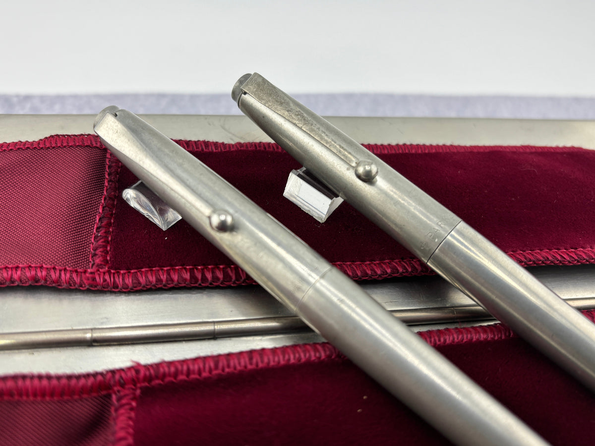 PARKER 75 Americana Pewter Set Bicentenial - Wonderful set in new condition and all complete of accessories