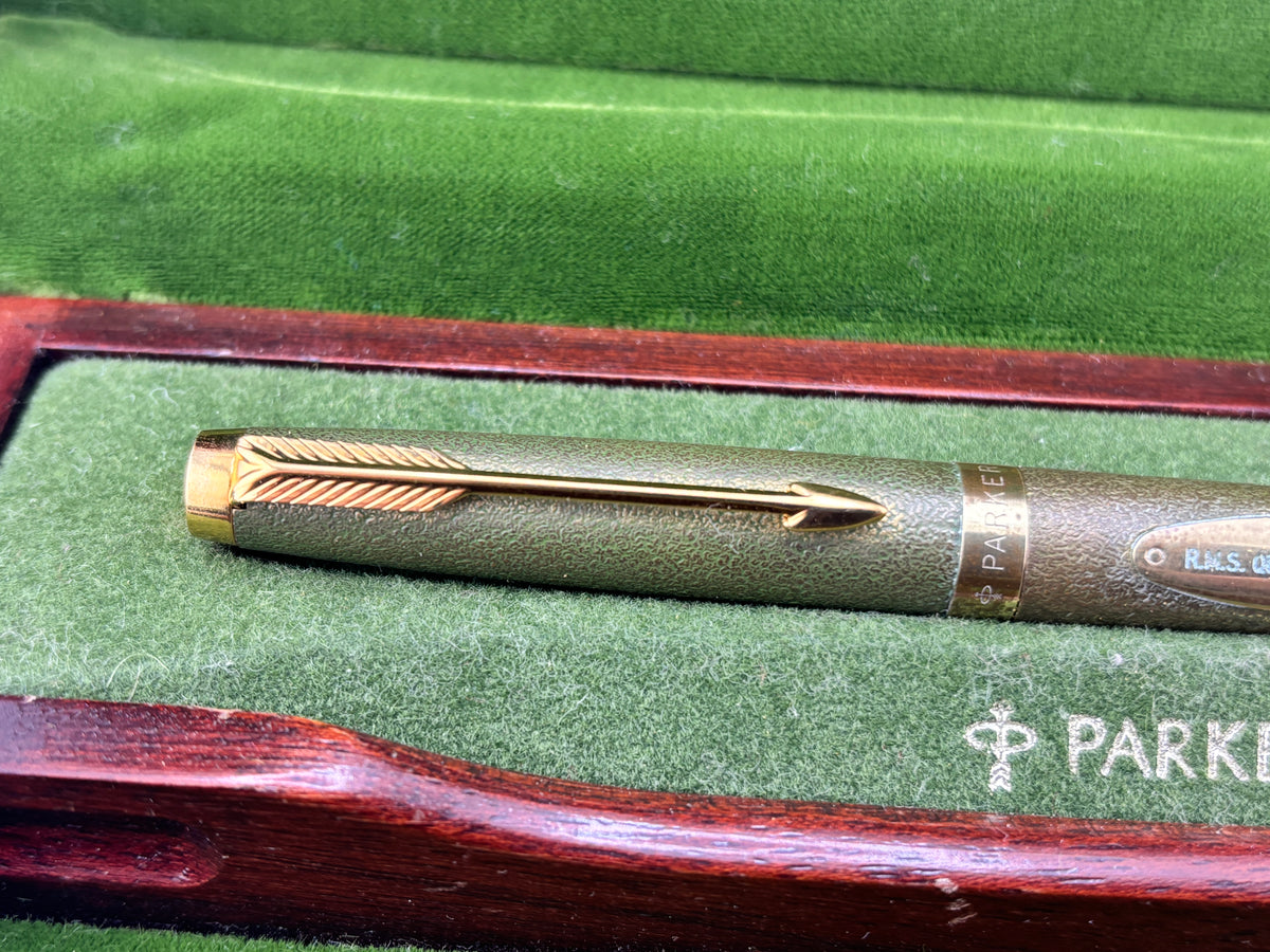 PARKER 75 R.M.S Queen Elisabeth Limited Edition circa 1977 - Fountain Pen