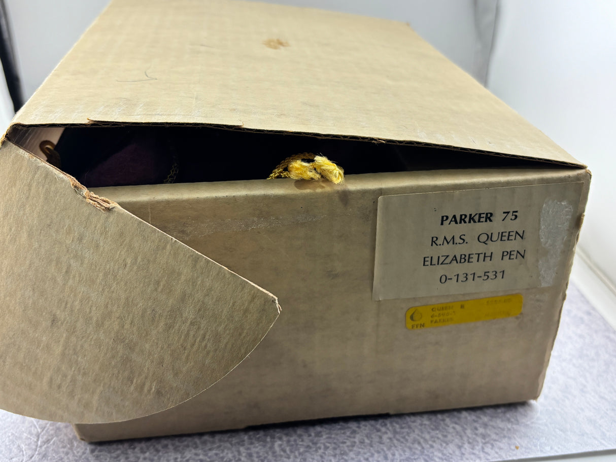 PARKER 75 R.M.S Queen Elisabeth Limited Edition circa 1977 - Fountain Pen