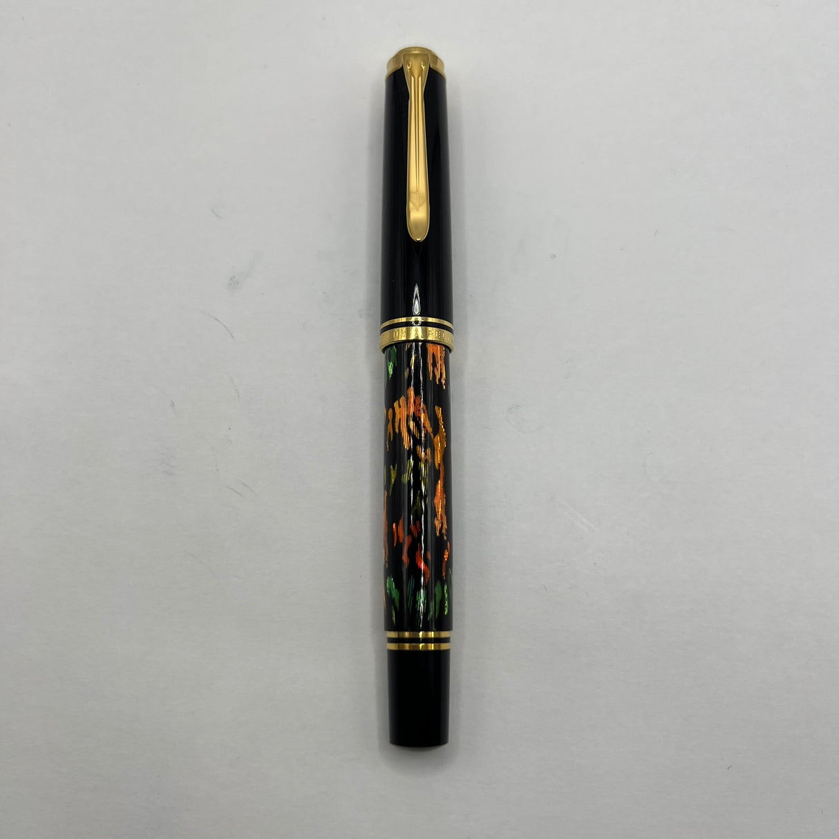 Pelikan M600 Art Collection Glauco Cambon Fountain Pen - Fine 14kt Gold Nib