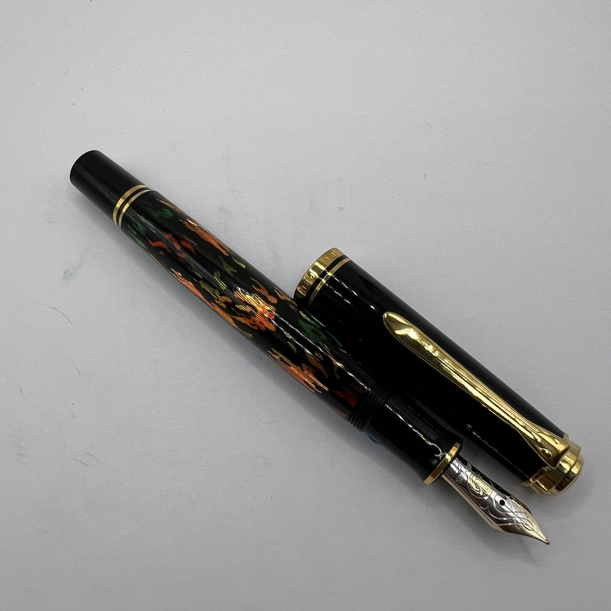 Pelikan M600 Art Collection Glauco Cambon Fountain Pen - Fine 14kt Gold Nib