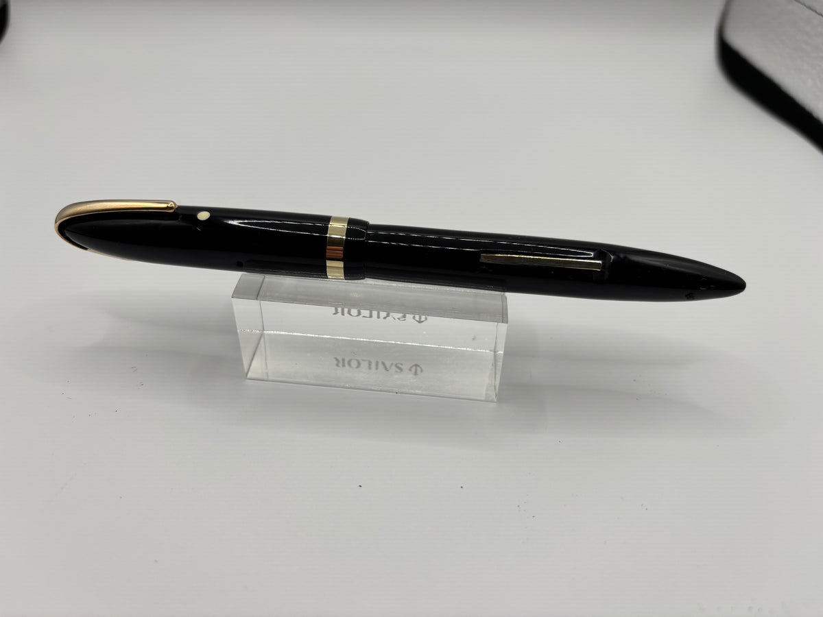 Sheaffer Balance Black Military clip White dot - Fountain Pen