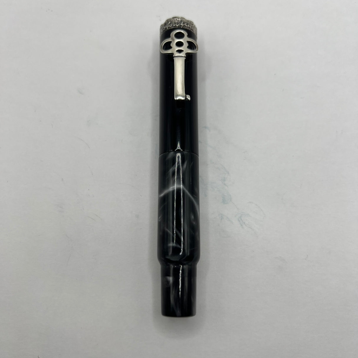 Krone Harry Houdini Limited Edition Fountain Pen - Medium 18kt Gold Nib - With Authenticated Original Key Used by Houdini!