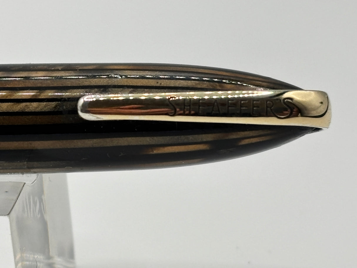 Sheaffer Balance Brown Striped Military clip - Fountain Pen