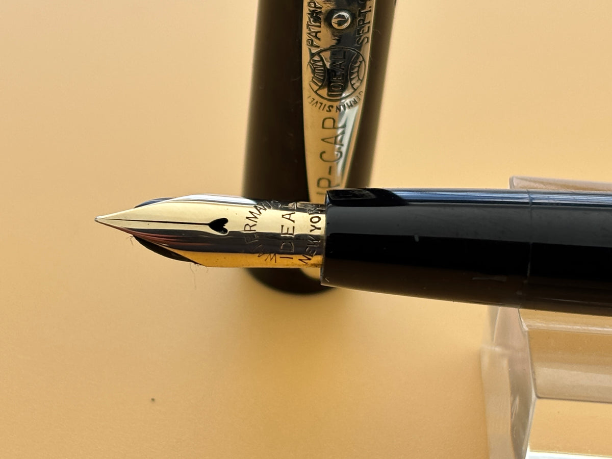 Waterman 12 SF Sleeve Filler Black Hard rubber - Fountain Pen