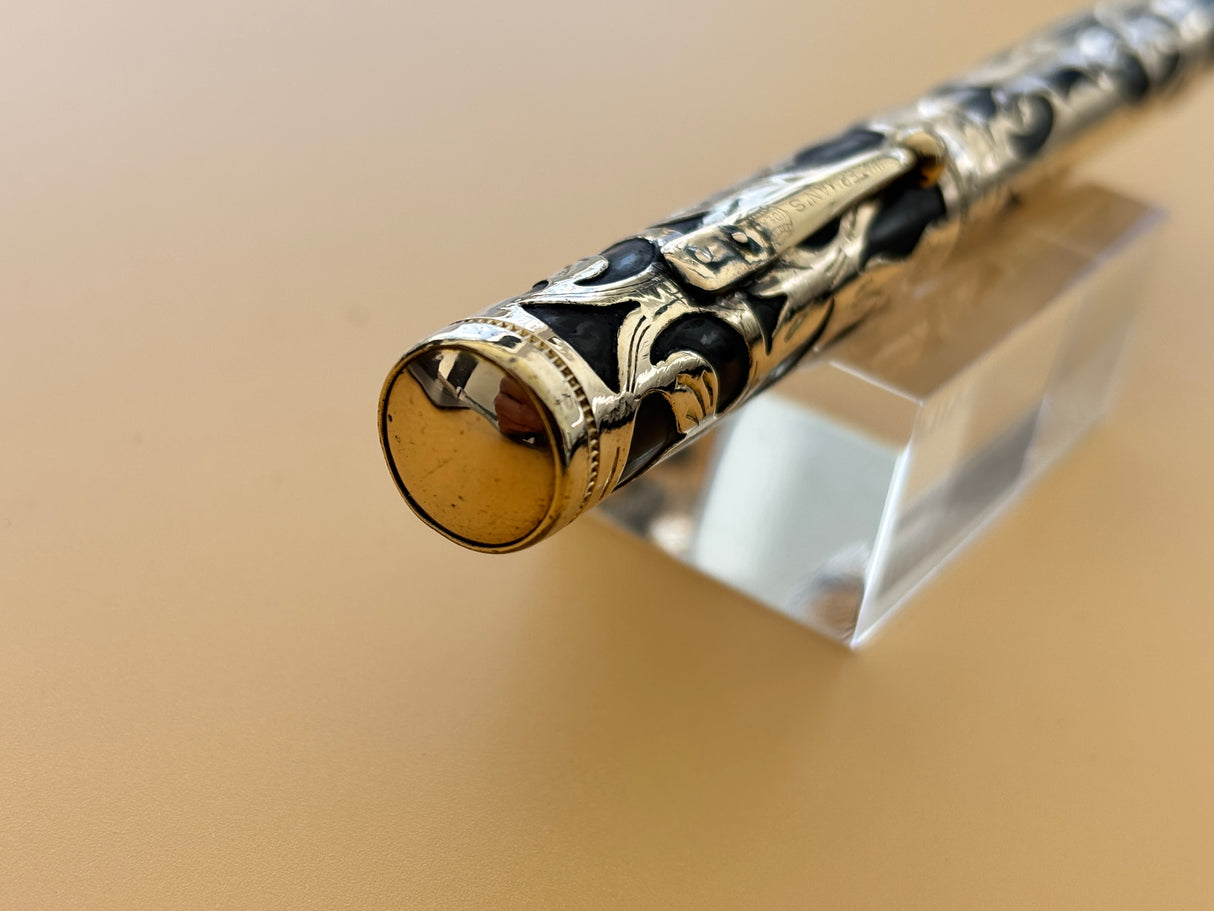 Waterman 0552 Gold filled Overlays Art Nouveau - Fountain Pen