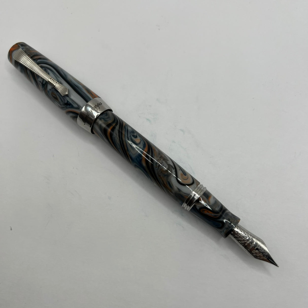 Montegrappa Elmo II Fountain Pen - Fine Stainless Steel Nib