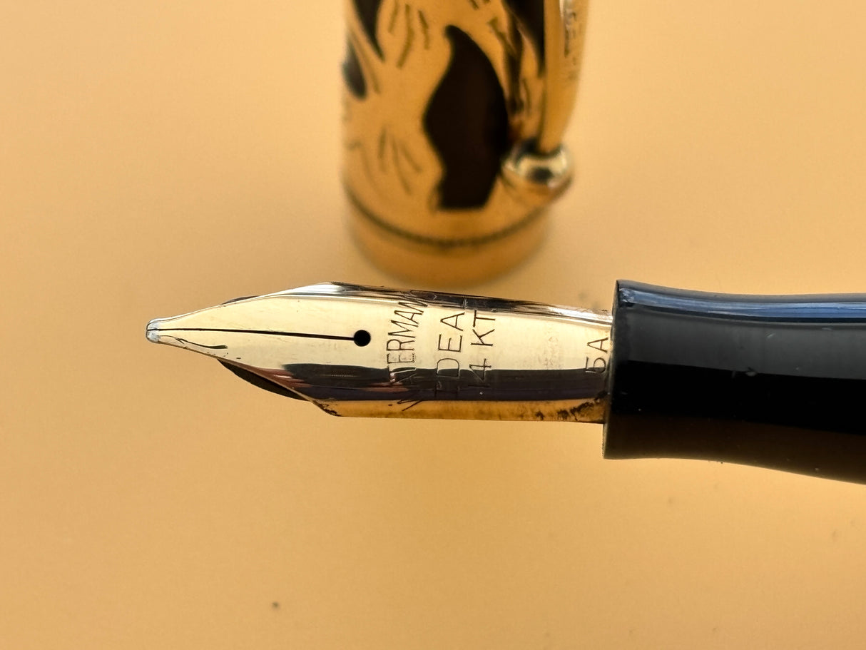 Waterman 0552 Gold filled Overlays Art Nouveau - Fountain Pen