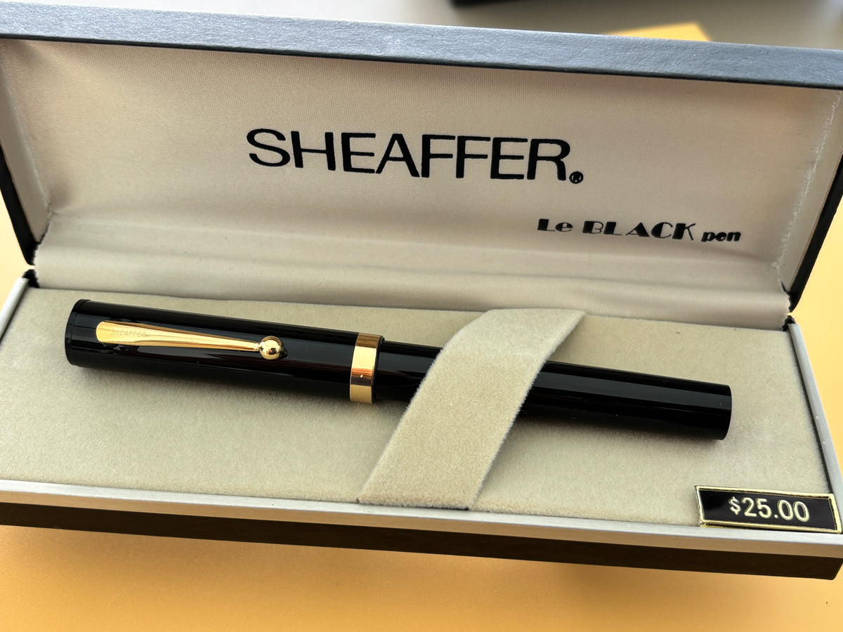 Sheaffer " Le Black Pen " circa 1990 New condition and boxed - Fountain Pen