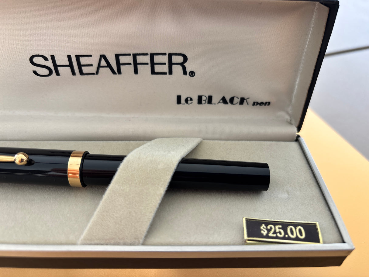 Sheaffer " Le Black Pen " circa 1990 New condition and boxed - Fountain Pen
