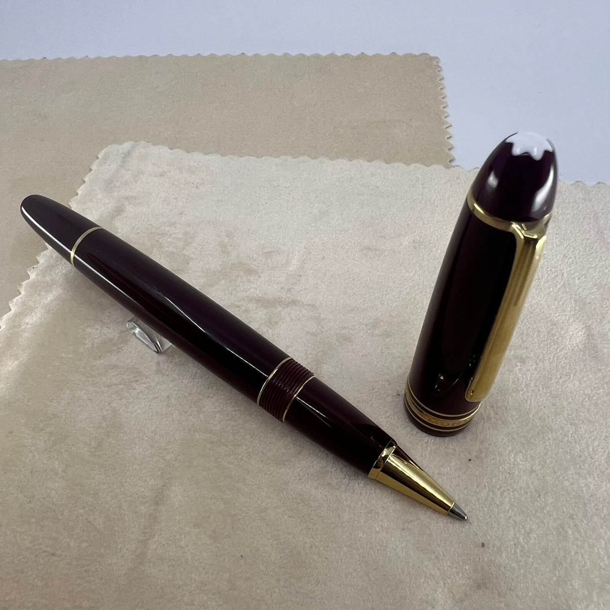Montblanc Meisterstuck #162 Bordeaux Resin LeGrand Rollerball (with Flaw)