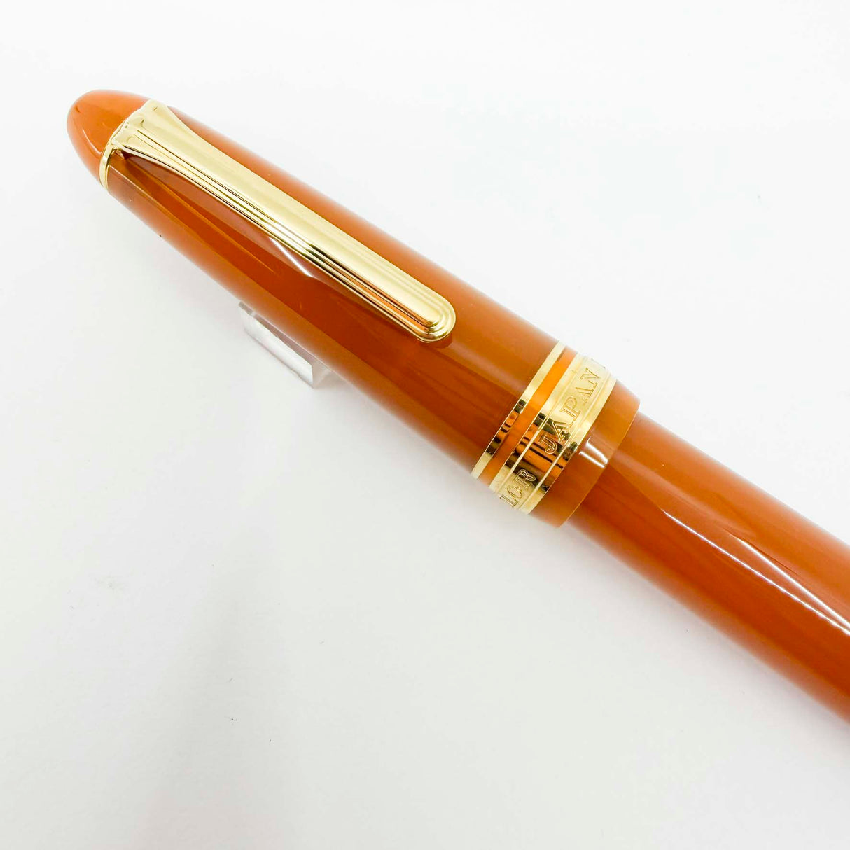 Sailor 1911L Large Butterscotch Limited Edition Fountain Pen (Only 100 of each Size Made-Fountain Pen Hospital Exclusive) - Broad 21kt Gold Nib