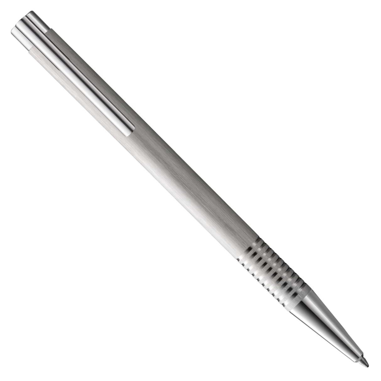 LAMY Logo Brushed Stainless Steel Ballpoint Collection