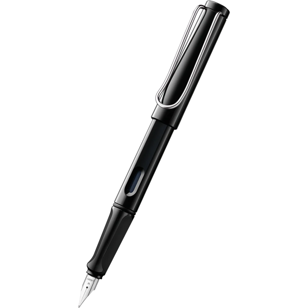 Lamy Safari Shiny Black - Fountain Pen