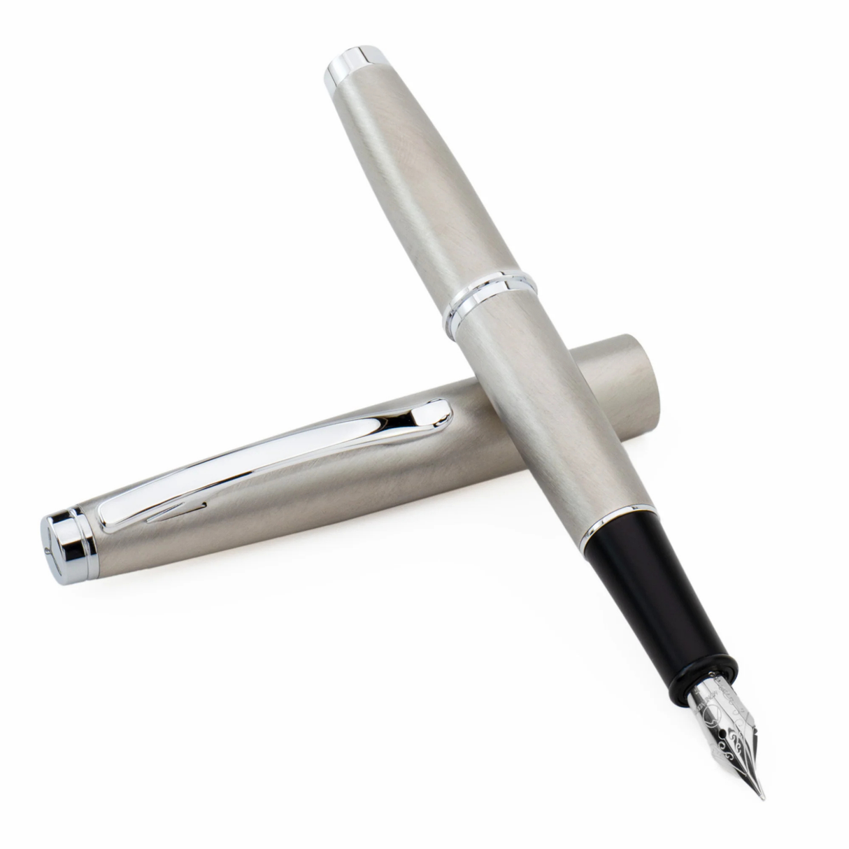 Monteverde USA Dakota Stainless Steel Fountain Pen Collection