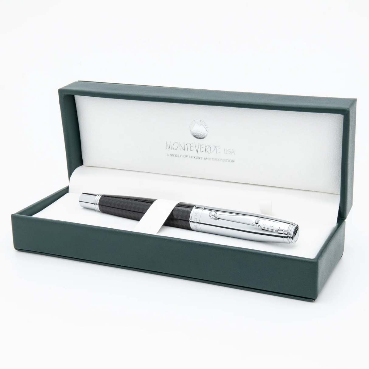Monteverde USA Invincia Chrome Fountain Pen Collection