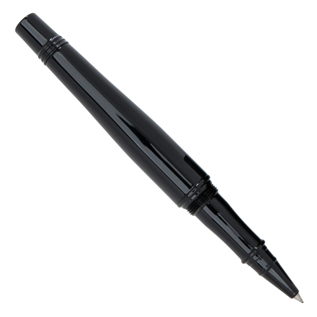 Monteverde USA Invincia Stealth Black Rollerball Collection