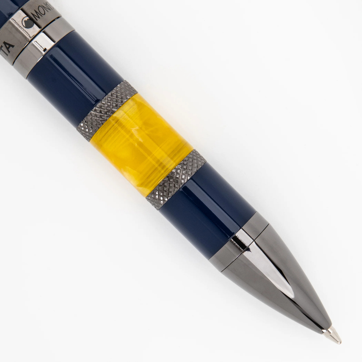 Monteverde USA Regatta Blue Yellow Ballpoint Pen Collection
