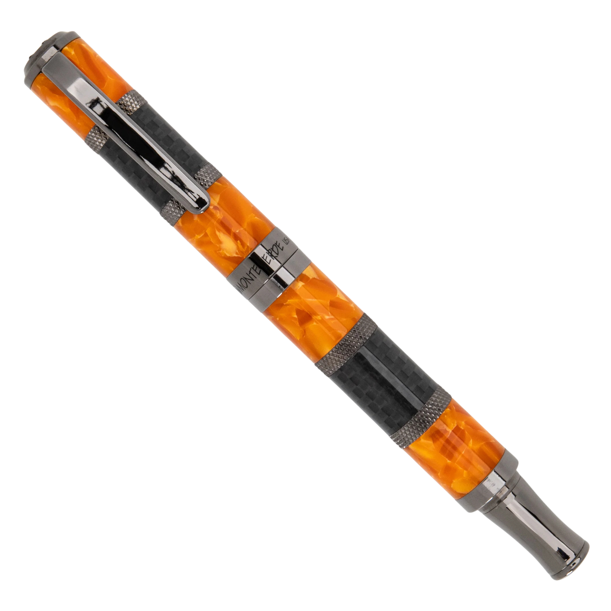 Monteverde USA Regatta Orange Carbon Rollerball Pen Collection